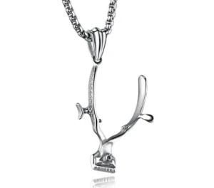 New Fashion Silver/Gold Color Barber Hair Clipper Pendant Necklaces Stainless Steel Chain Pendants for Men Jewelry