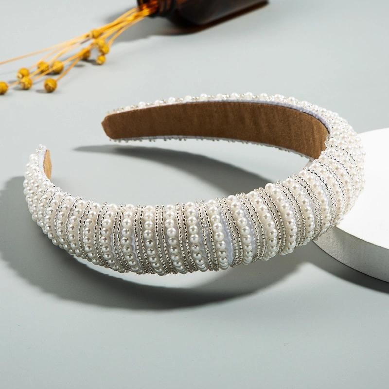 High Pearl Web Celebrity Temperament Hair Band Hair Accessories