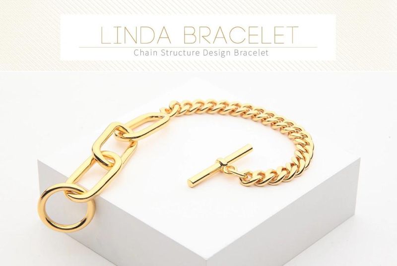 Wide Thick Cuban Curb Chain Miami Bracelet