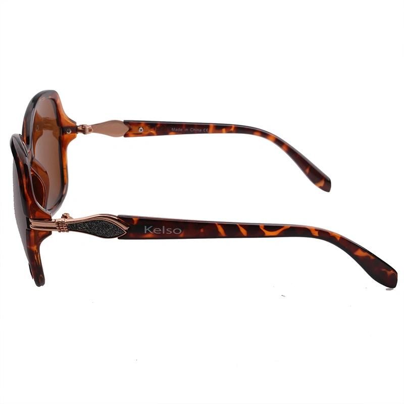 2020 Women Wrapped Fashion Sunglasses with Brown Lens
