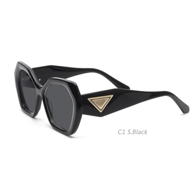 Italian Mazzucchelli High Quality Hand Made OEM Luxury Cellulose Acetate Sunglasses