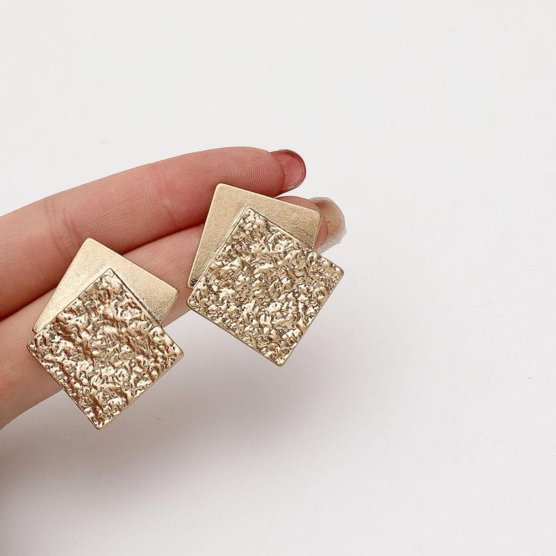 Fashion Metal Cold Wind Earrings Jewelry