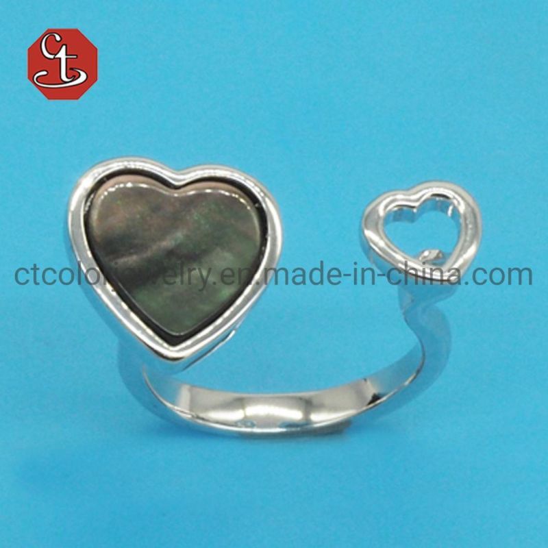 Fashion Jewelry 925 Sterling Silver Rings High Quality Heart Shell Planet Design Earring For Women Original Fine Jewelry