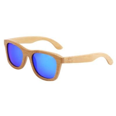 Full Bamboo and Wooden Frame Tac UV400 Sunglasses