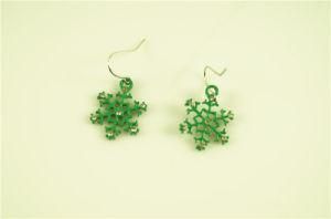 Seasonal Snow Flacker Earring