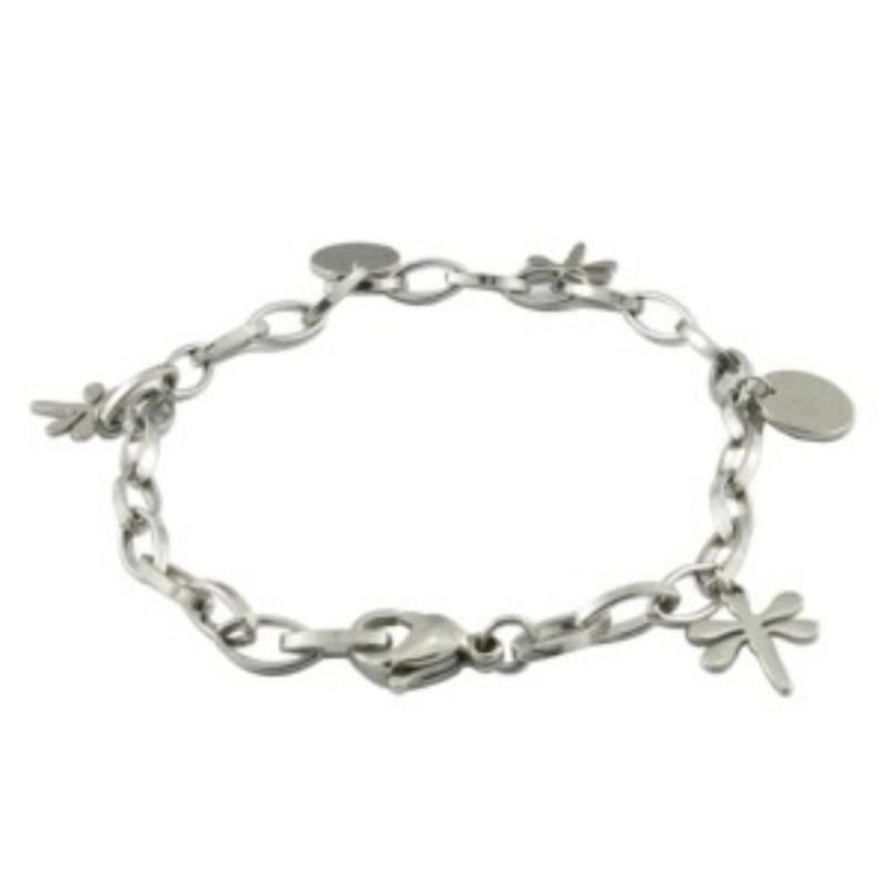 Silver Heart Lady Bracelet