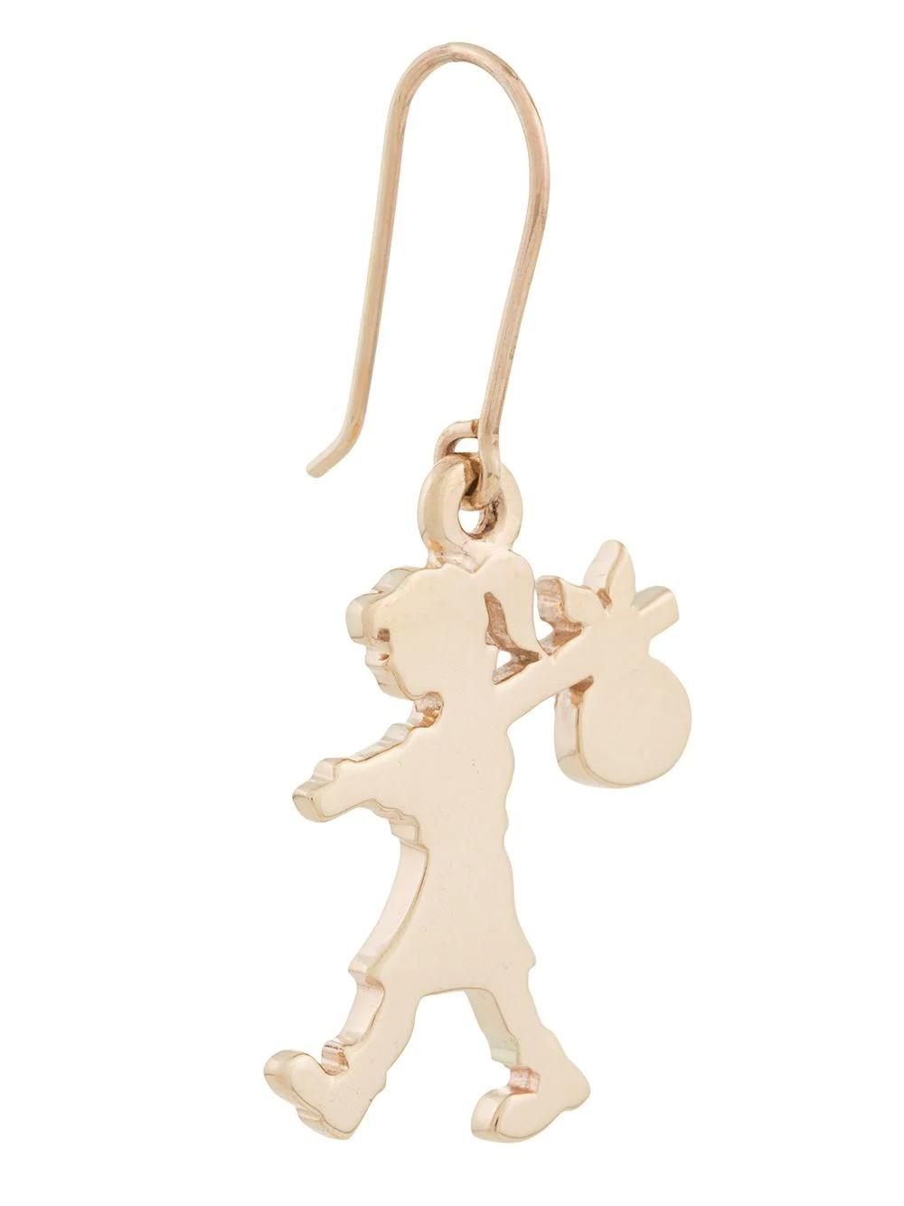 Fashionable and Popular New Delicate Human-Shaped Earrings Jewelry