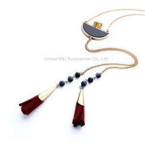 Fashion Exquisite Tassel Ethnic Long Necklace &amp; Pendant Women Turquoise Gold Plated Brand Jewelry &amp; Accessories