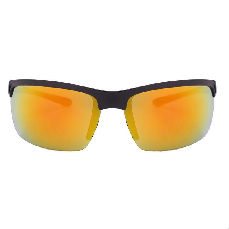 2019 Black Frame Sports Cycling Sunglasses with Metal