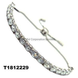 Fashion Bracelet with Cubic Zircon Silver Bracelet Jewelry Jewellery