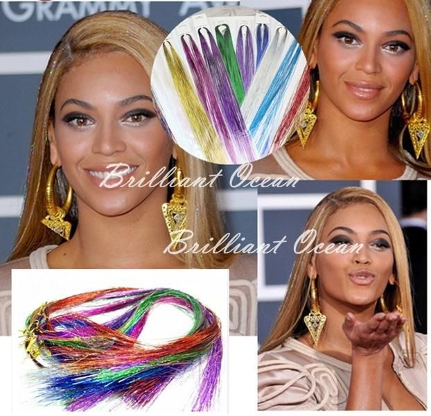 Shinning Hair Tinsel Fashion Hair Accessories Party Supply