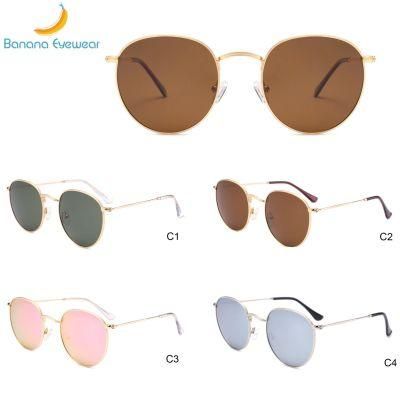 Vintage Round Fashionable Hot Sell Sunglasses for Unisex Ready to Ship