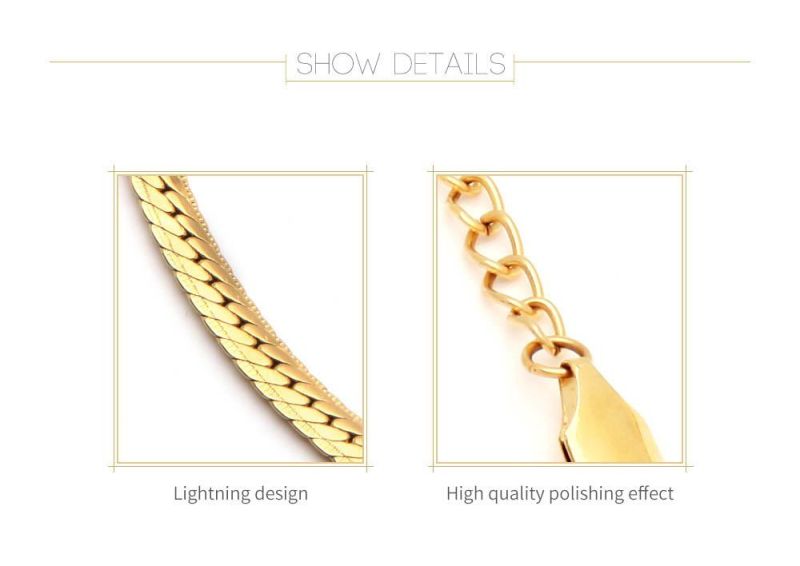 Latest Minimalist Gold Chain Brass Choker Necklace Fashion Women Ladies Necklaces Jewelry