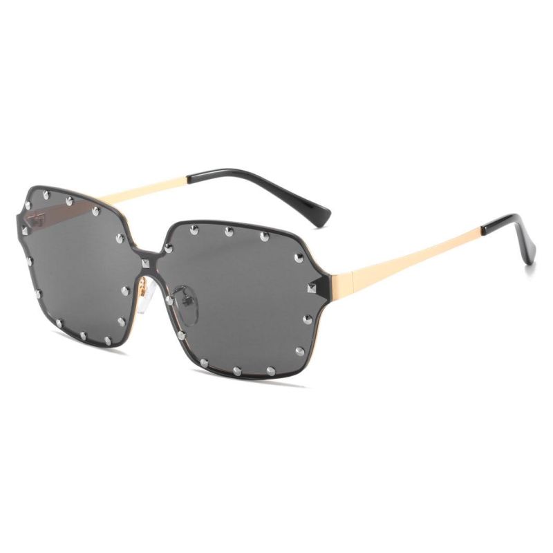 2020 No MOQ Rimless Trendy Fashion Sunglasses with Balls