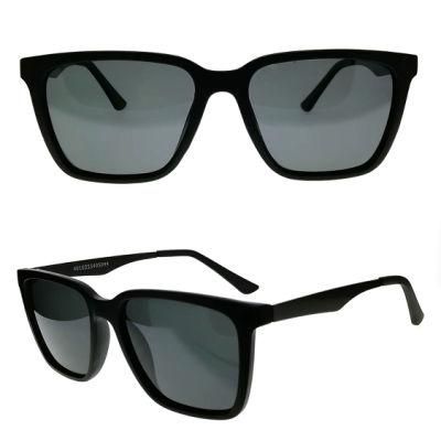 Elegant PC Fashion Sunglasses with Metal Temple