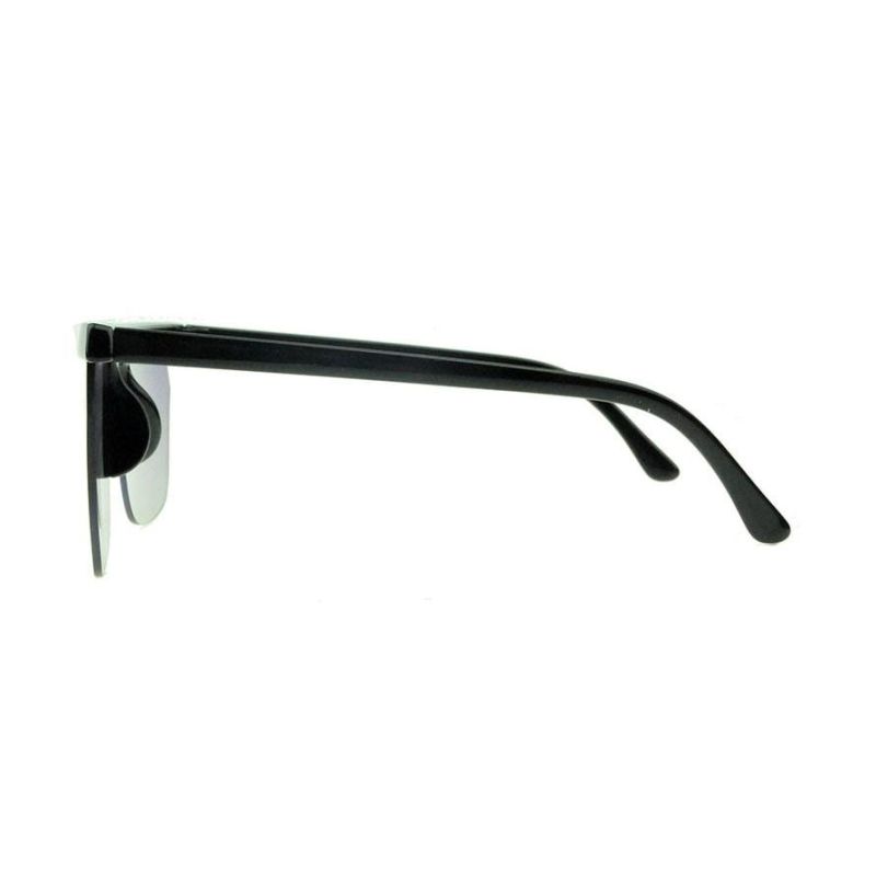 2018 Classical Half Frame Flat Lens Sunglasses