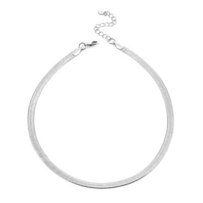 Stainless Steel Jewelry Classic Style Push Secret Twisted Snake Chain Necklace Bracelet