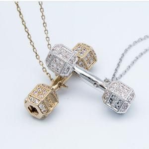 CZ Jewelry Stainless Steel Pendant Fashion Diamond Necklace