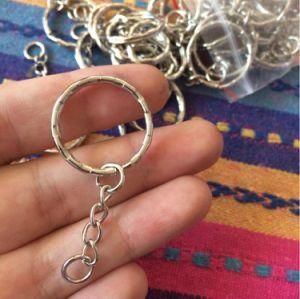 30PCS Silver Tone Key Chains &amp; Key Rings Keychain