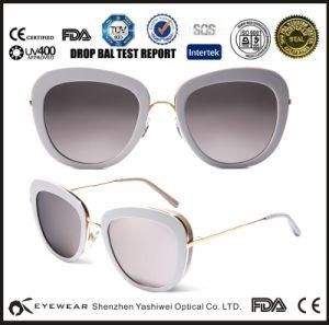 Trendy Design Acetate with Metal Sunglasses for 2016