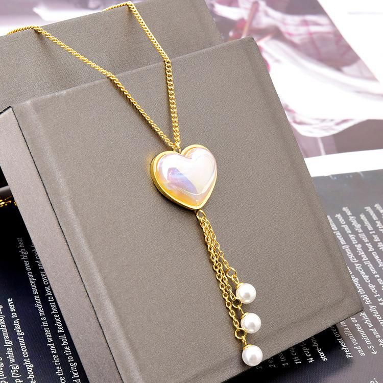 Jewelry Manufacturer Custom Fashion Jewelry Necklace High Quality Matte Gold Filled Jewelry Necklace