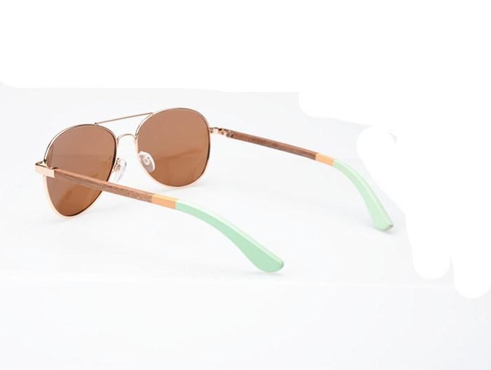 Hot New Products Wooden UV400 Polarized Eye Shades Glasses