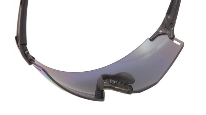 High Quality Rimless PC Lens Sunglasses Riding One-Piece Sports Eyewear