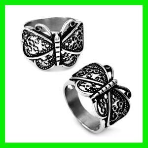 Latest Stainless Steel Butterfly Ring
