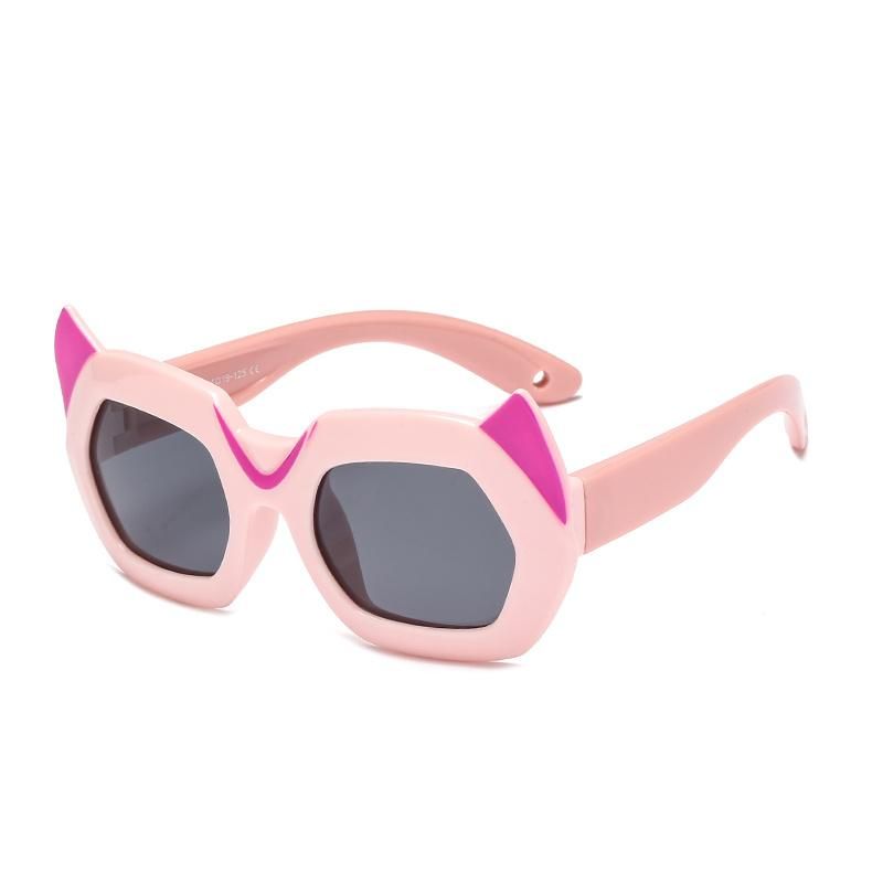 Wholesale Fashion Newest Colorful Ready Stock Tpee Friendly Materials with Polarized Lens Children Sunglasses