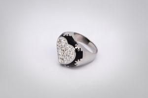 Fashion Stainless Steel Casting Jewelry Bling Ring (RZ2810)