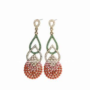 Multi Beads Drop Earrings New Statement Jewelry for Female