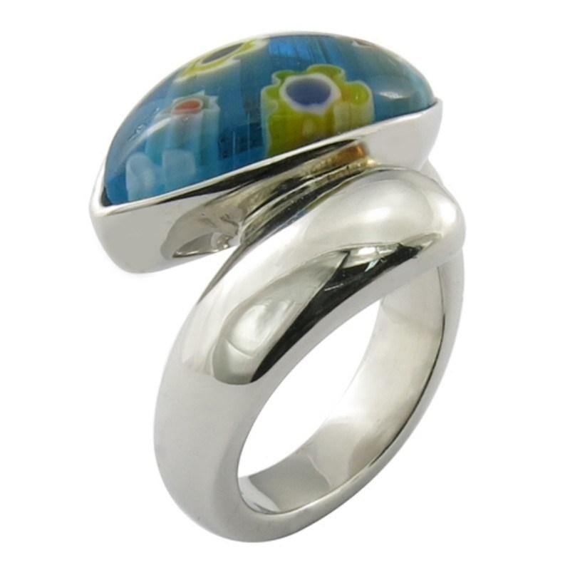 Fashion Jewellery Semi-Precious Stone 925 Sterling Silver Ring Wholesale