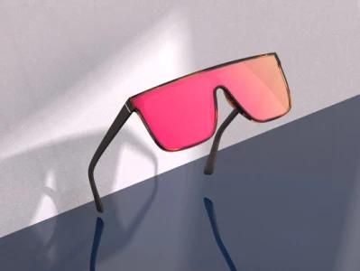 2022 One-Piece New Designer Sunglasses Brand Sunglasses