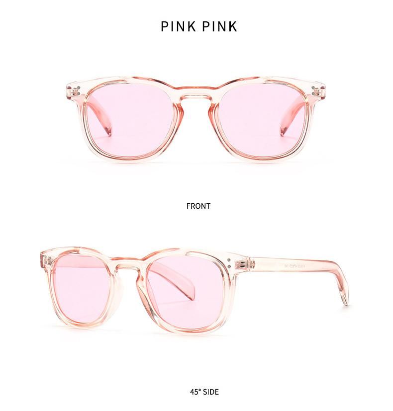 2022 Men Hot Selling Sun Glasses Colorful Round Frame UV400 Lenses Cheap Wholesale Fancy Fashion Trendy Sunglasses
