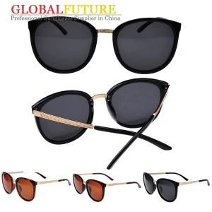 Fashion Metal Round Polarized Sunglasses