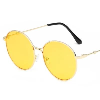 Metal Chain Glasses Luxury Designer Sol Sun Glasses Vintage Shades Sunglasses High Quality Sunglasses Men Round Luxury Sumptuous Oval Eyewear