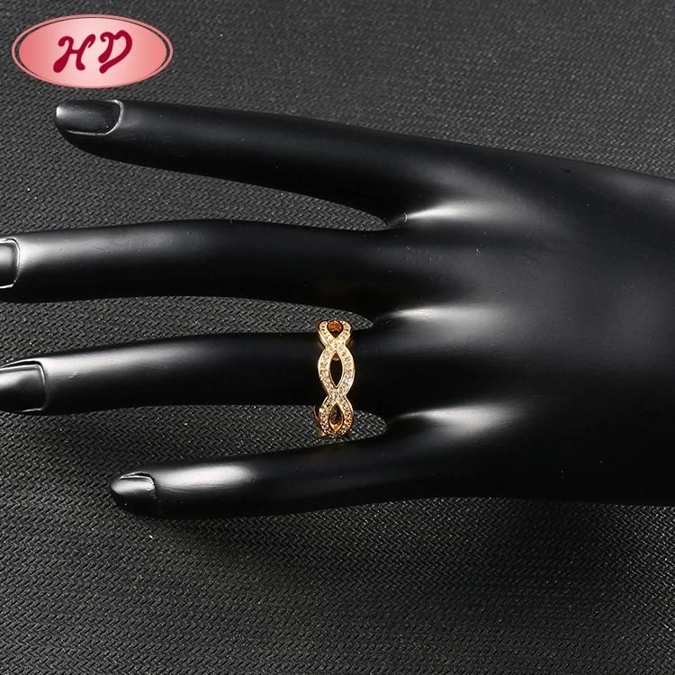 Fashion 18K Gold Plated Wedding Engagement Jewelry Stainless Steel Silver Man Finger Rings Design