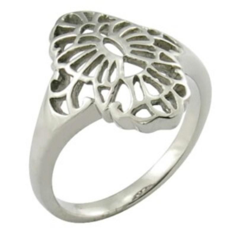 Silver 925 Shiny Handmade Finger Jewelry Ring