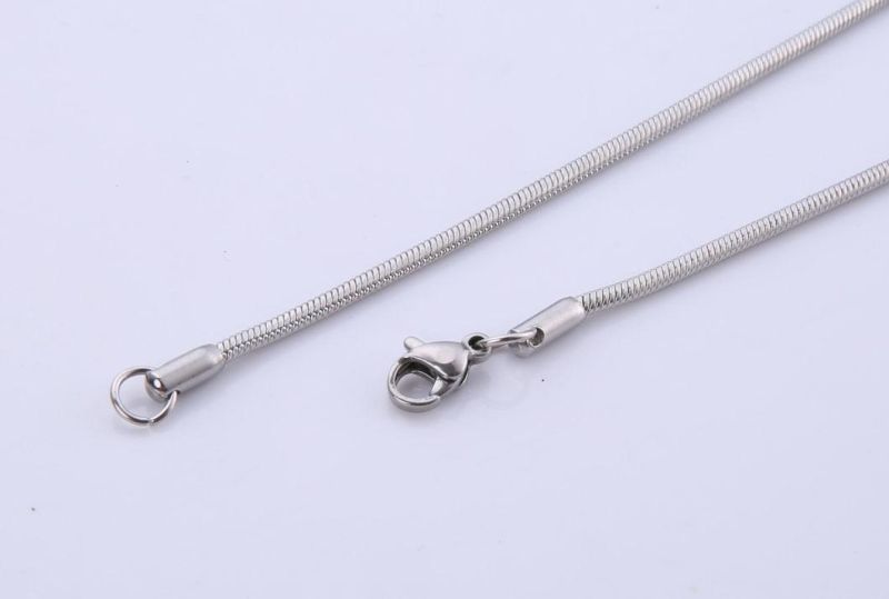 Stainless Steel Square Snake Chain Bracelet Fashion Jewelry Necklace for Jewellery Design
