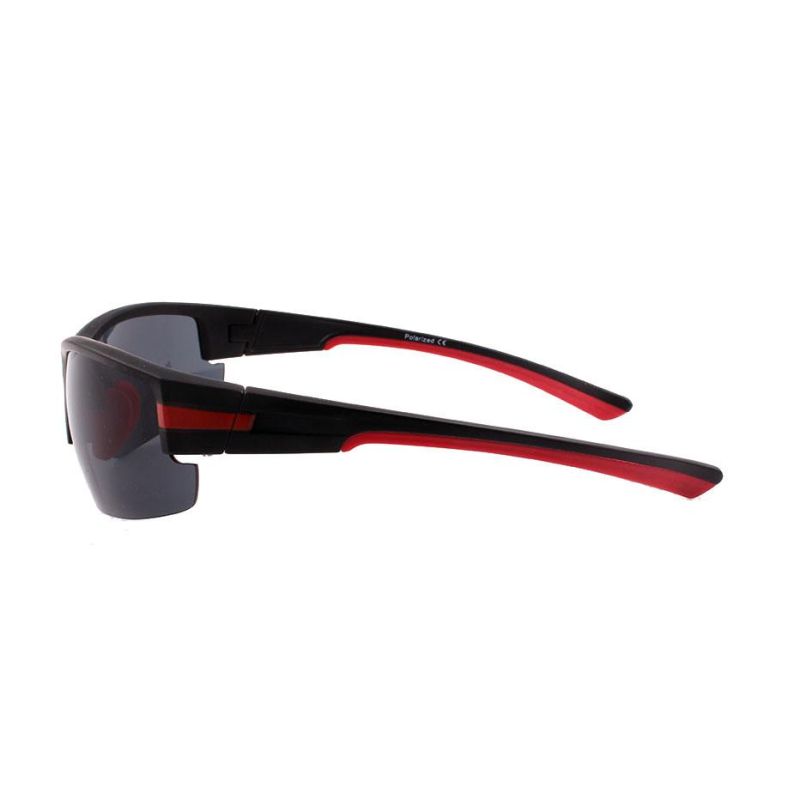 Black and Red Sunglasses Trending Polarized Sports Sunglasses