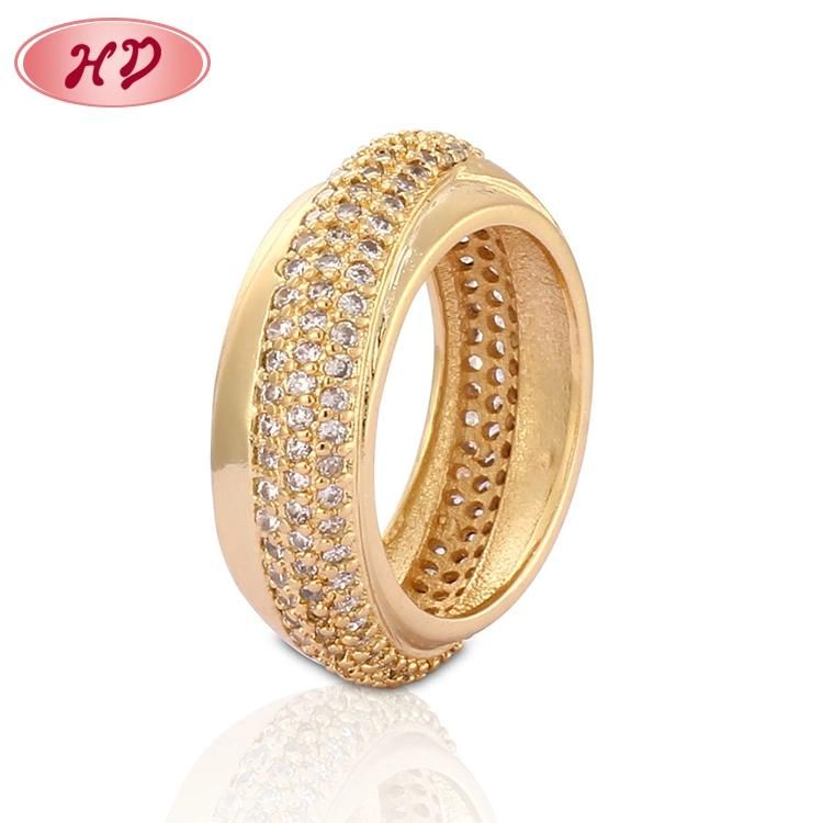 Fashion Wedding 18K Gold Plated Engagement Jewelry Stainless Steel Silver Man Finger Rings Design