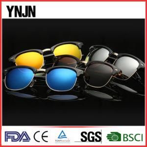 Hot Sale Retro Half Frame Customize Your Own Sunglasses (YJ-F001)