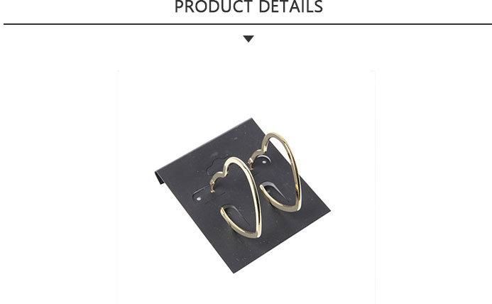 Fashion Jewelry Gold Earring Love Shape