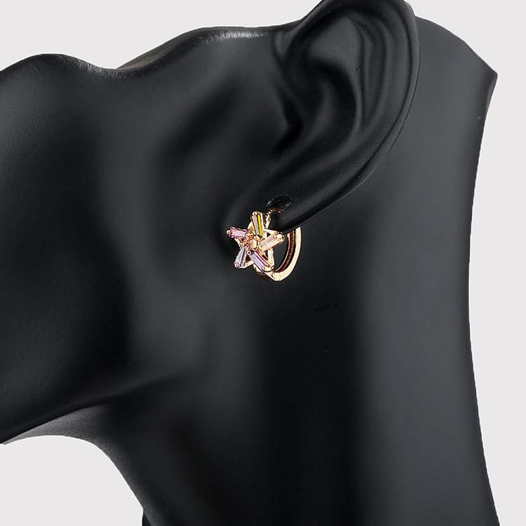 Guangzhou Wholesale Price of Gold Plated Fancy Earring
