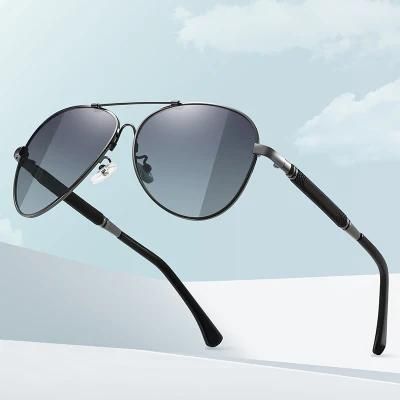 Aviator Style Large Flat Lens Adult Sun Glasses Fashion Sunglasses