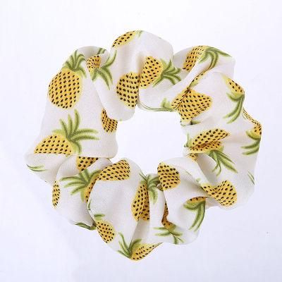 Pineapple Design Elastic Hair Scrunchies Hari Band