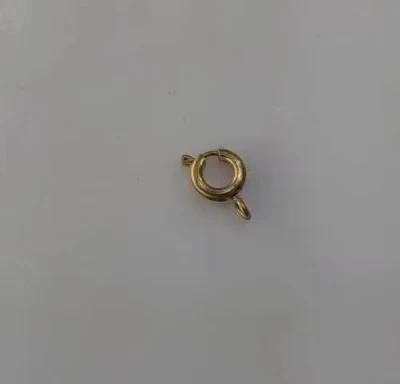 Brass Spring Lock Spring Clasp Jewelry Fitting