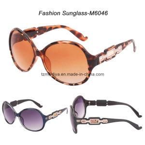 Fashion Sunglasses, Metal/Leather Ornaments (UV, FDA, CE) (M6046)