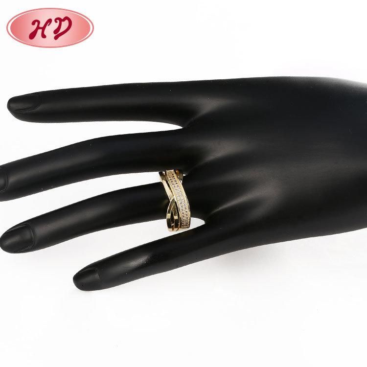 Chinese Style 18K Diamond Gold Finger Ring Rings Design for Women with Price