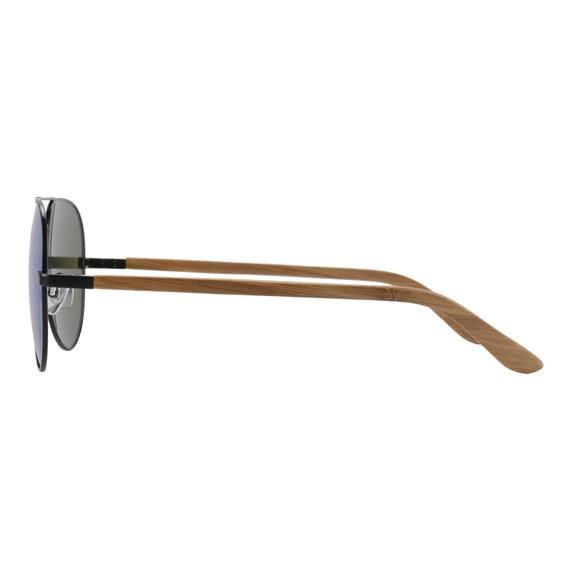 Custom Logo Designer Polarized Sunglasses Bamboo